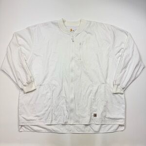Women’s Carhartt Full Zip Scrub Style Jacket Size 3X
